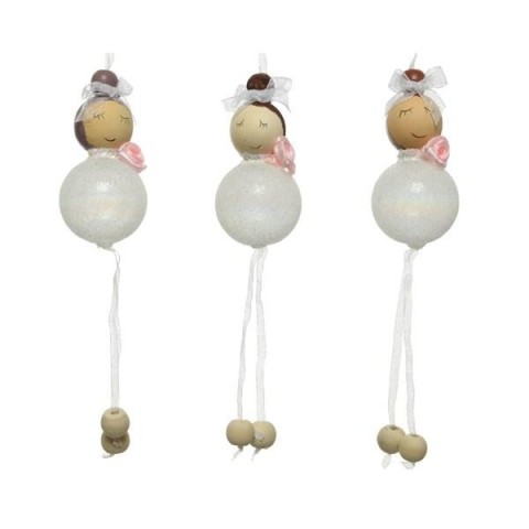 ANGELO VETRO SOFFIATO 3ASS 11CM WHITE